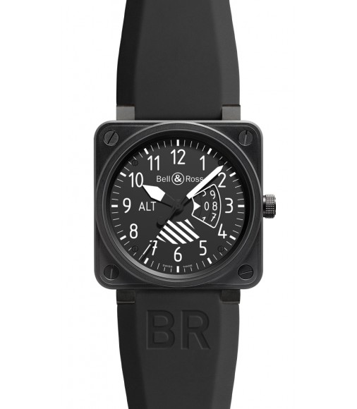 Bell & Ross Flight Intruments Mens Watch Replica BR 01 ALTIMETER